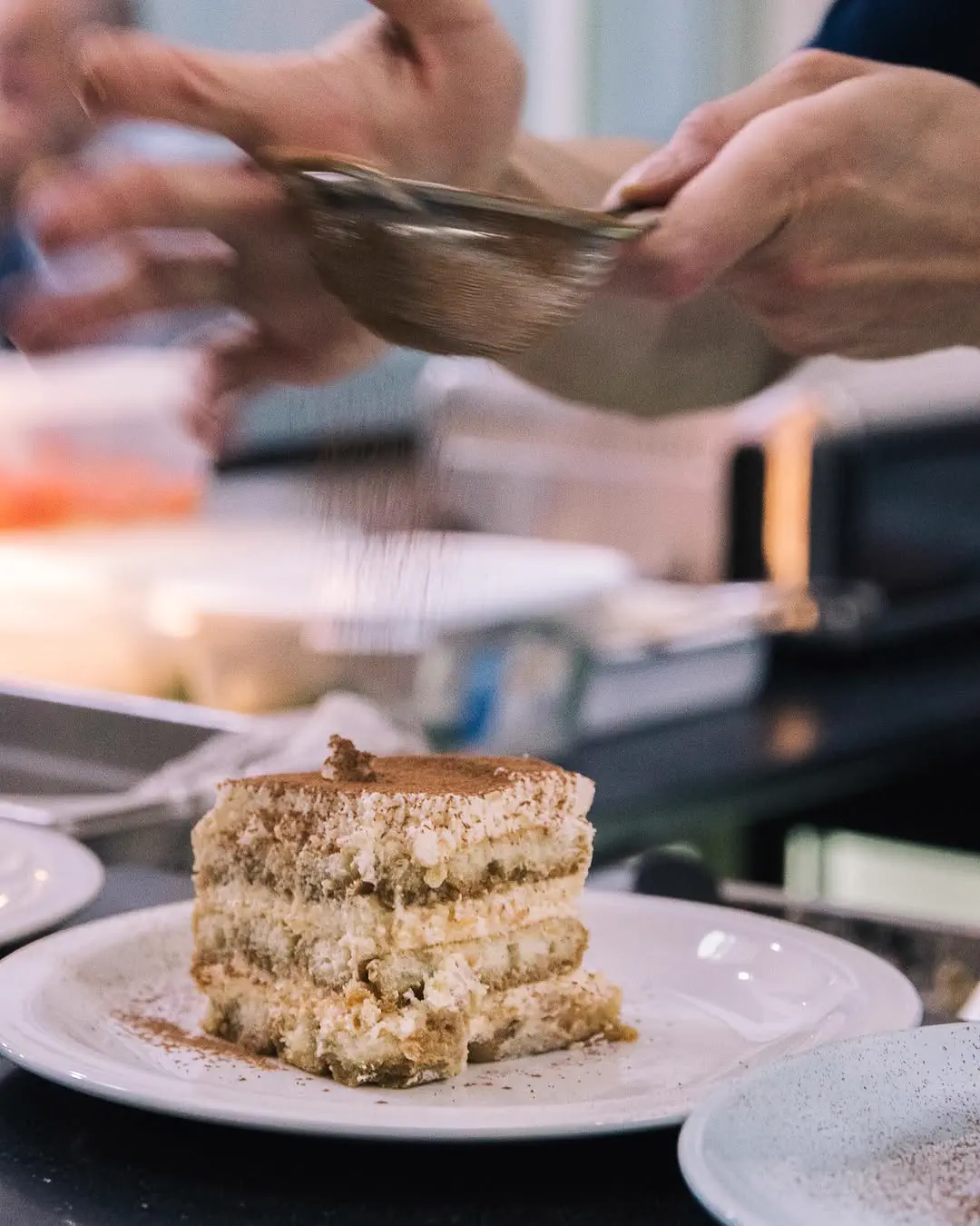 Modern French dish prepared by Le Comptoir private chef in Guernsey